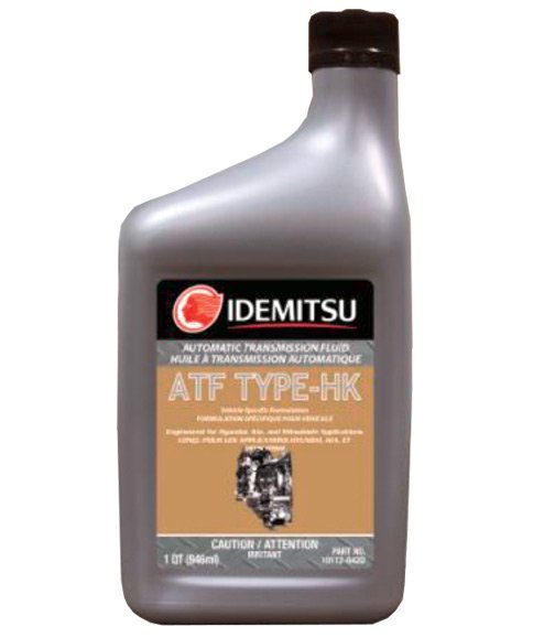 IDEMITSU ATF TYPE - HK 0,946L Трансмис. жидкость (полное соответствие MITSUBISHI SP3, HYU SP3)
