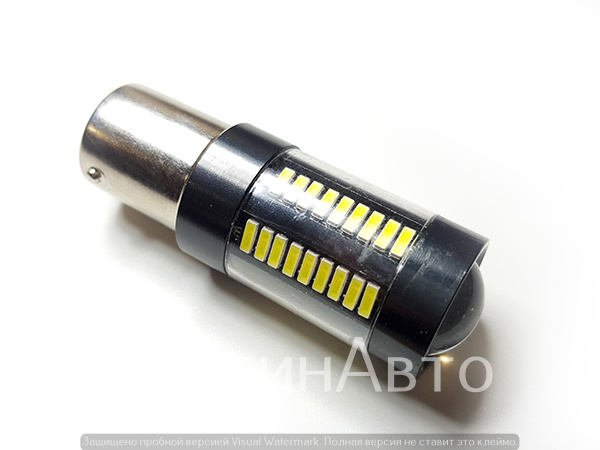 11006 IDV Диод 12-24v 1156-66(3014) BA15S белый (66 диодов (3014) с линзой аналог 21w) AVTO-DEKOR 11006