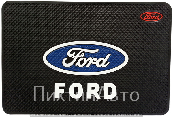 2729 IDV Коврик на парприз черный FORD