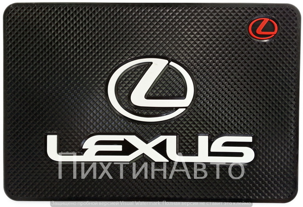 4649 IDV Коврик на парприз черный LEXUS