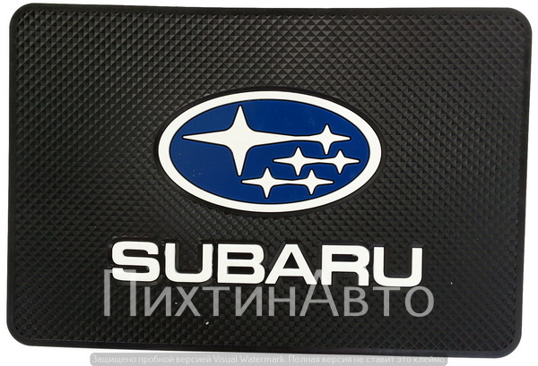 4894 IDV Коврик на парприз черный SUBARU