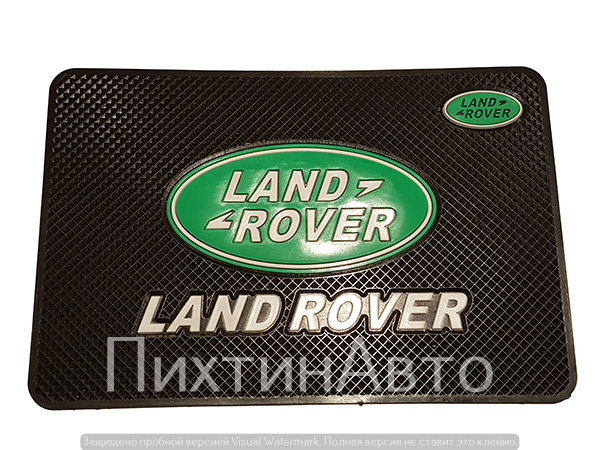 5611 IDV Коврик на парприз чёрный (20*13 см) LAND ROVER 5611