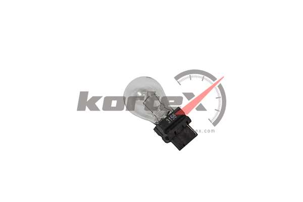KBA1059 KORTEX Лампа P27W 12V 27W W2.5x16d (3156) (PREMIUM)