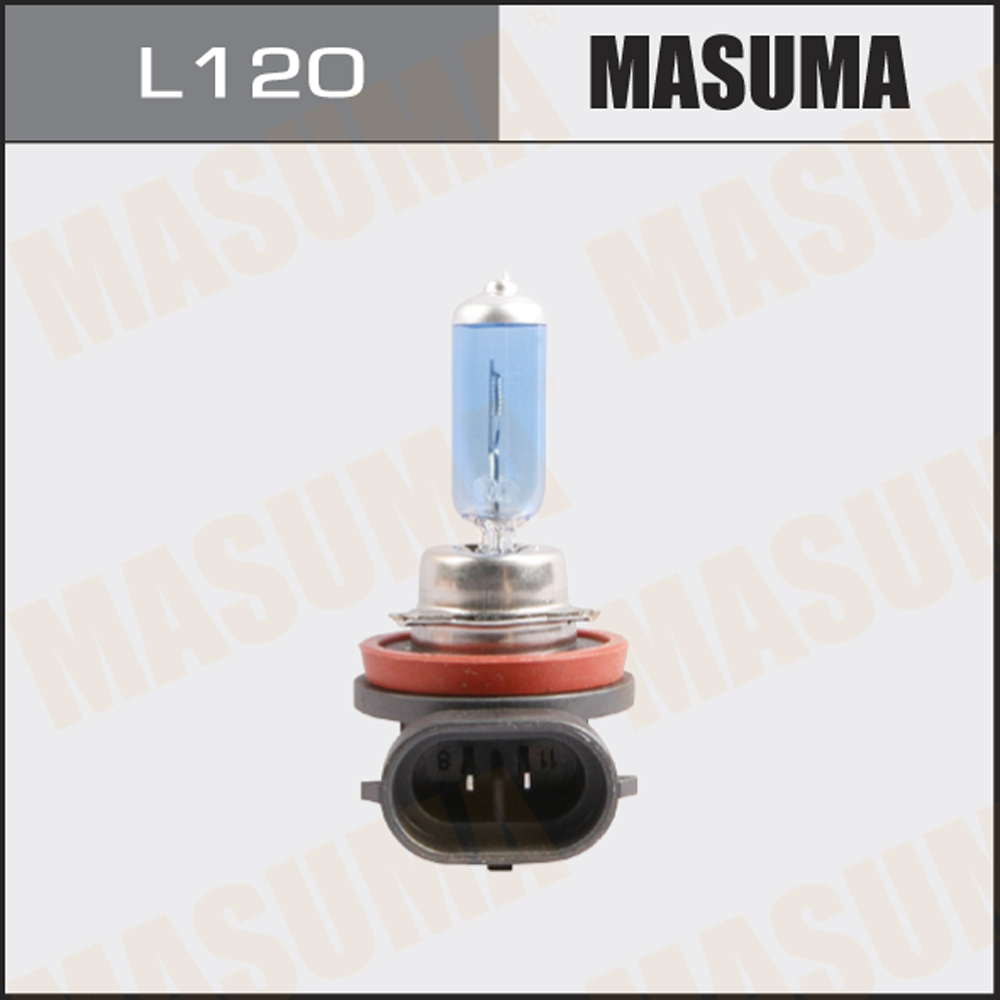 L120 MASUMA Галоген. лампа MASUMA H11 12v 55W BLUE