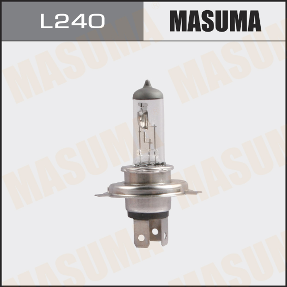 L240 MASUMA Галоген. лампа MASUMA H4 12V 6055W