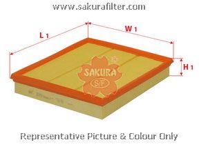 A19820 SAKURA Фильтр воздушный
