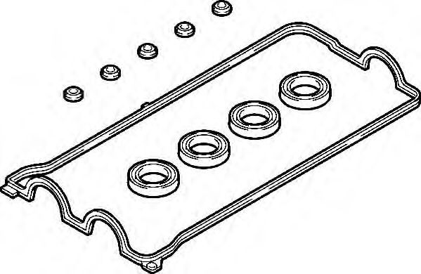 389310 ELRING Комплект прокладок, крышка головки цилиндра