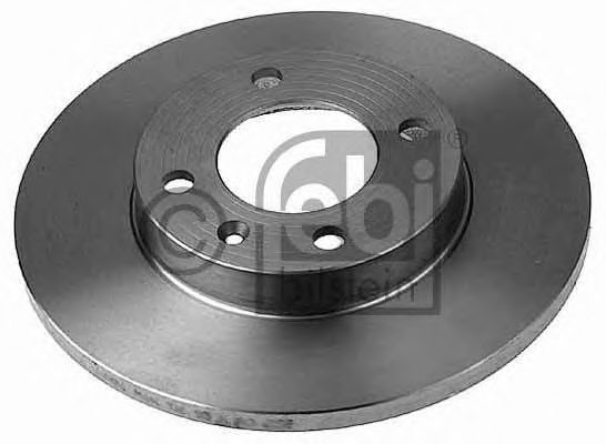 02121 FEBI Диск тормозной AUDI 8VW GOLF IIIIIPASSATVENTO передний не вент. D239мм