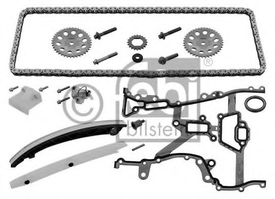 33082 FEBI Комплект цепи привода Opel Astra F, Astra G, Astra H