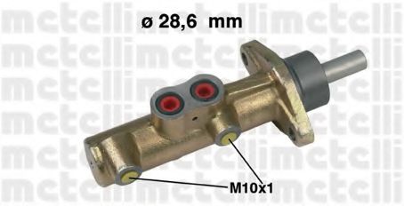 050460 METELLI Главный тормозной цилиндр