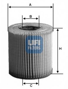 2501800 UFI Масляный фильтр