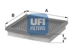 3038800 UFI фильтр воздушный двигателя