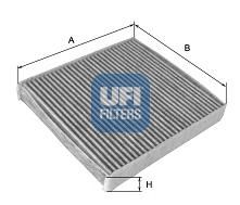 5410100 UFI Фильтр, воздух во внутренном пространстве