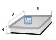 3054000 UFI Воздушный фильтр