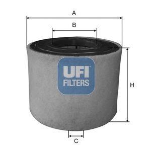 27A5400 UFI Воздушный фильтр