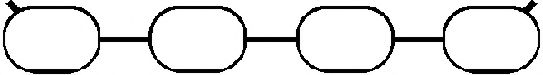 026226P CORTECO Прокладка, впускной коллектор