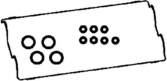 440162P CORTECO прокл. клап-ой крышки, комплект honda 1,82,0 -16v