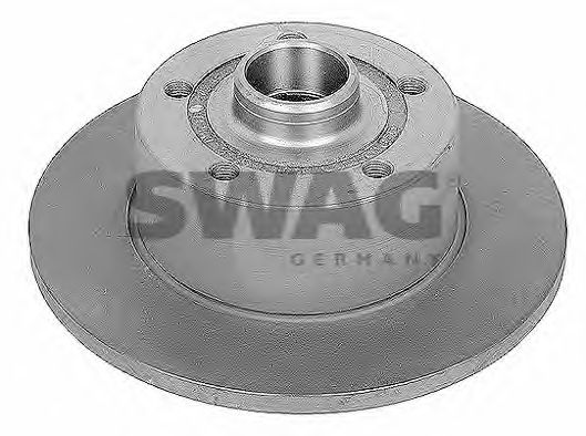 30909079 SWAG Диск торм. зад. Audi A4 95-01