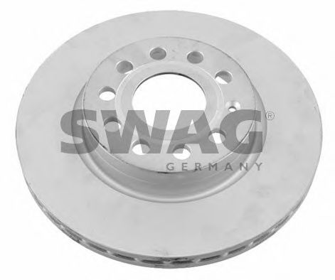 32922904 SWAG Диск торм. пер. Audi A3, Seat, Skoda, VW Golf 5, 6 96>