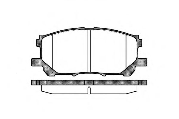 103900 REMSA колодки дисковые п. lexus rx300 all 03>