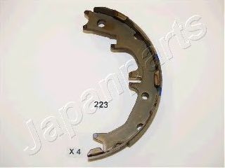 GF223AF JAPANPARTS Комплект тормозных колодок, стояночная т...