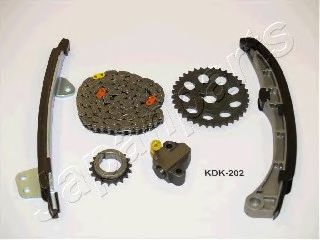 KDK202 JAPANPARTS Комплект цели привода распредвала