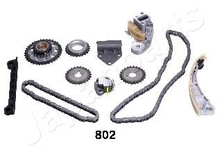 KDK802 JAPANPARTS Комплект цепи грм двиг. j18a