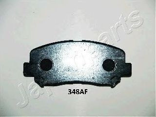 PA348AF JAPANPARTS Колодки тормозные дисковые