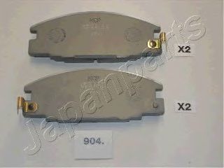 PA904AF JAPANPARTS Комплект тормозных колодок, дисковый тор...