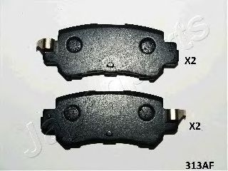 PP313AF JAPANPARTS Колодки торм.диск.