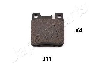 PP911AF JAPANPARTS Колодки тормозные дисковые задн MB W14 91>W22 94>W21 97>W22 2.83.2 98>