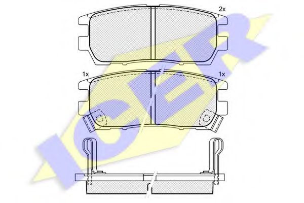 140980 ICER mitsubishi pajero 91- r