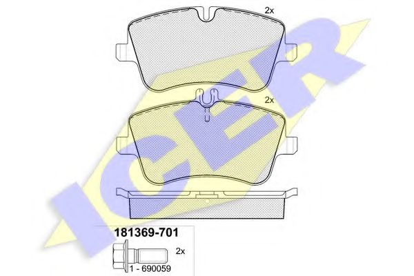 181369701 ICER торм кол gdb1413,f16378 gdb1514