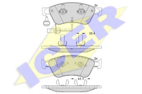 181725 ICER audi a6 08-11 f