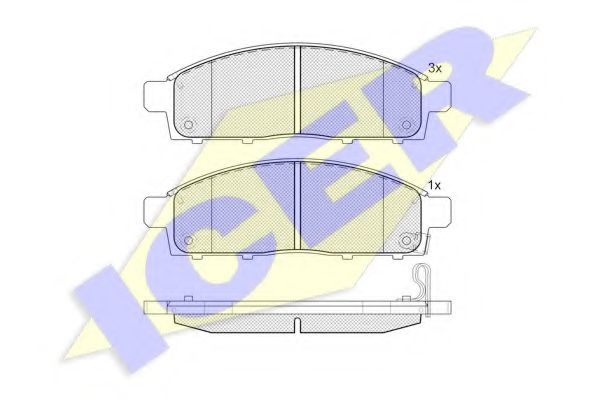 181784 ICER торм кол imt gdb3435