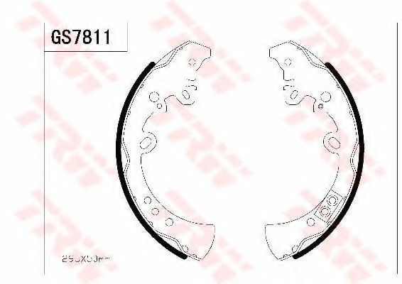 GS7811 LUCAS TRW/ZF RUSSIA GS7811_  Toyota Hi-Lux 2.5D3.0D 07>