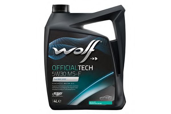 8308710 WOLF Амасло WOLF OFFICIALTECH 5W3 MS-F 4L
