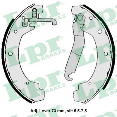 04570 LPR Колодки торм.бар.VW LT 28-354-55T3 2.-2.7D 78-96