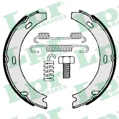 04729 LPR Колодки ст.тормоза W124-W245 82-