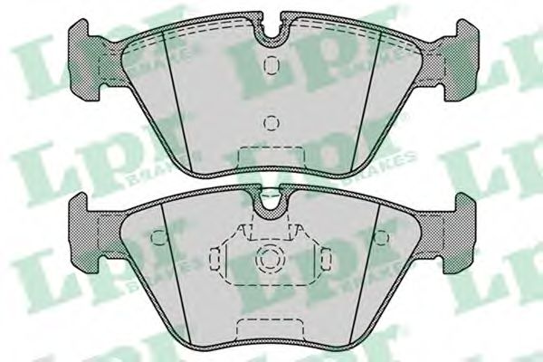 05P1251 LPR колодки тормозные дисковые перед. bmw x3 2,0-3,0l 04