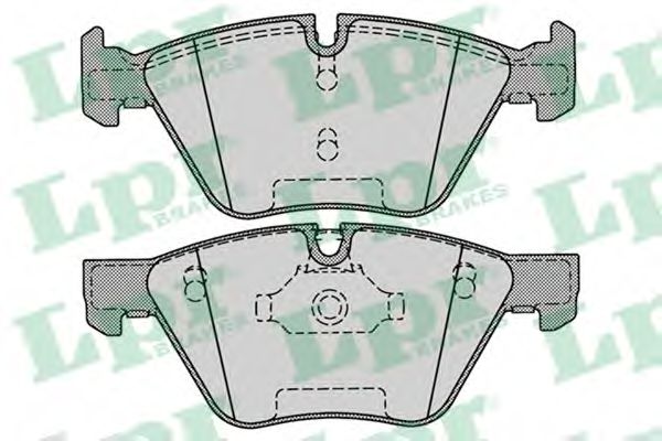 05P1271 LPR Колодки тормозные передние