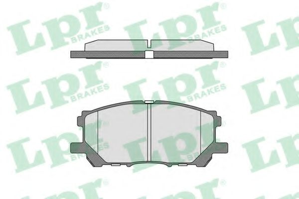 05P1368 LPR колодки тормозные передние lexus rx300400