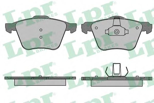 05P1507 LPR Колодки тормозные FORD S-MAX 2.D-2.2DVOLVO S6S8V7XC7 6- передние