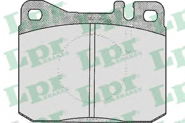 05P211 LPR колодки диск. sl. s-class   0004205920