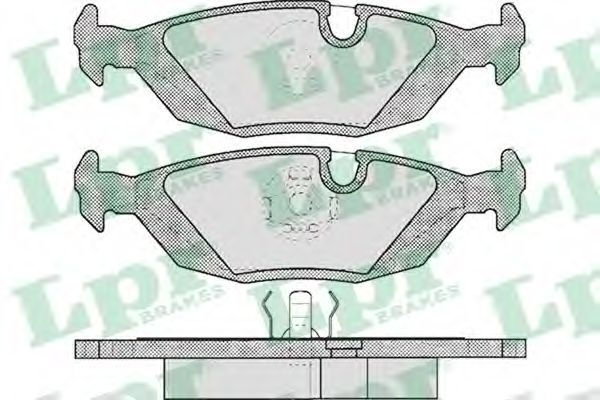 05P238 LPR Колодки дисковые