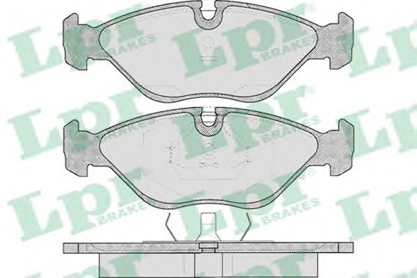 05P310 LPR колодки дисковые