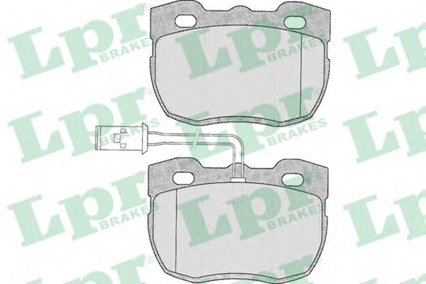 05P324 LPR колодки дисковые