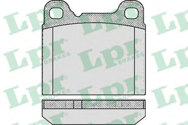 05P362 LPR колодки диск. 740760780     2701662
