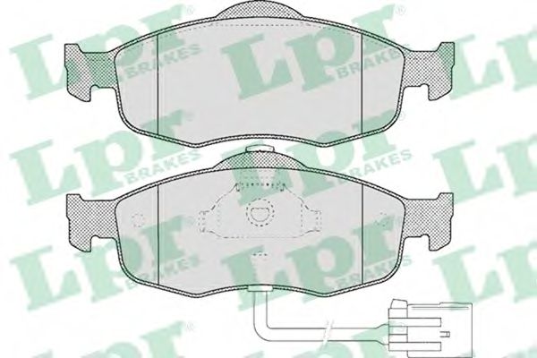 05P461 LPR Колодки тормозные