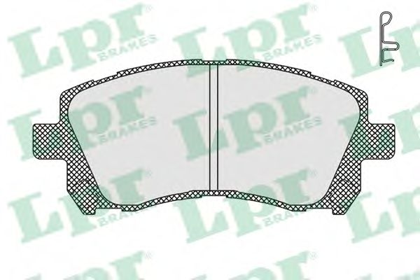 05P713 LPR колодки диск. foresterimprezalegacy 2.0